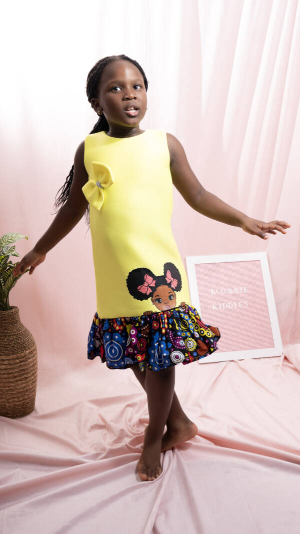 AfroDoll Ankara Dress